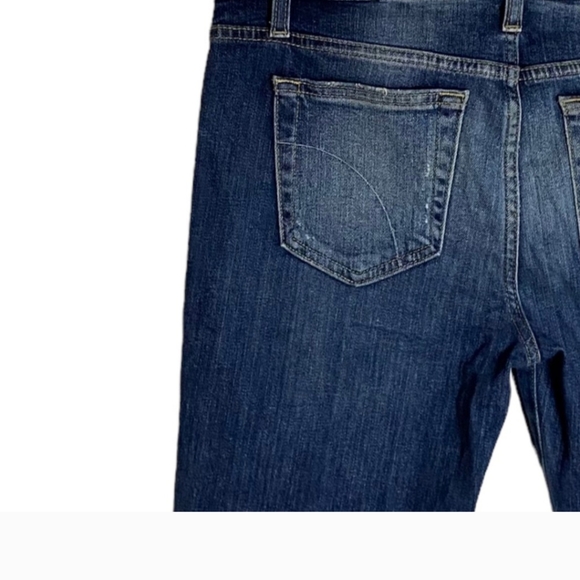 Joe's Jeans Keagan Mid Rise Skinny Jeans Medium Blue Wash Stretch Distressed 28 - Picture 4 of 7